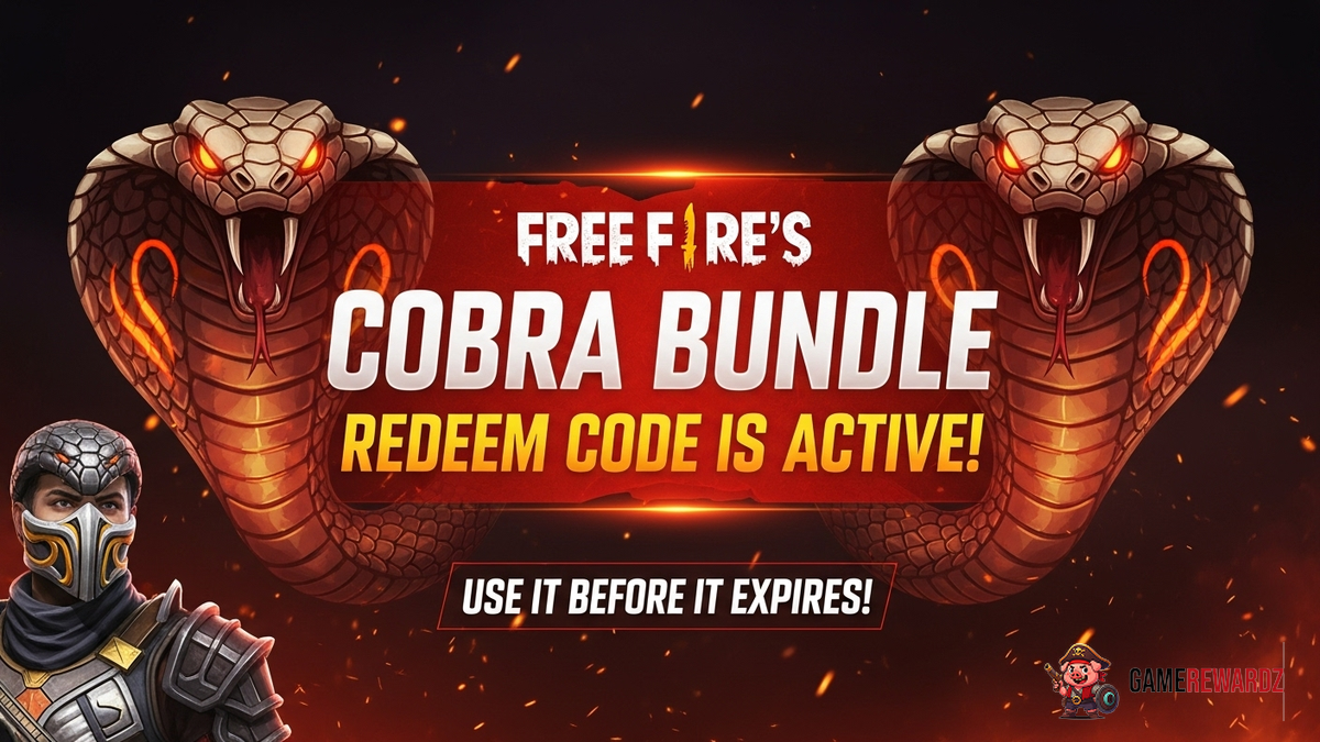 Free Fire’s Cobra Bundle Redeem Code is ACTIVE! Use It Before It Expires!